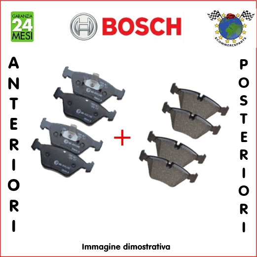 Kit Pastiglie freno Ant e Post Bosch MERCEDES CLASSE A 180 160 CLA 250 220 200
