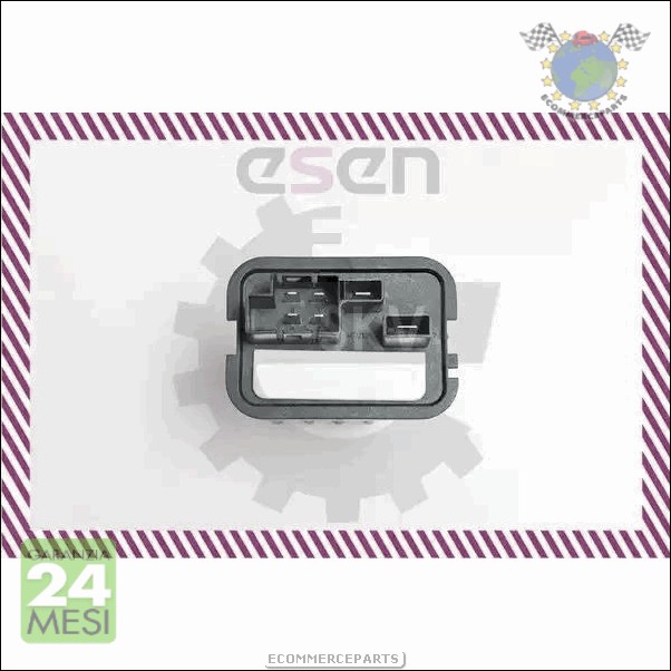 Resistenze Ventola Radiator Resistenza Ventola Motore Per Opel Astra G/H, Corsa, Meriva, Zafira - Compatibile Con Modelli 1998-2015 Resistenza Astra G H - 5