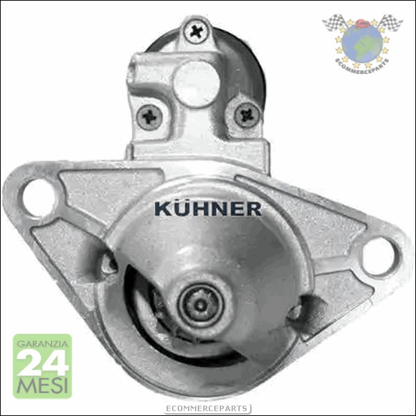 ATEC Germany Avviatore 12V 1,1 KW – 9 Denti, Rotazione Oraria, Compatibile Con Alfa Romeo, Fiat, Opel, Chevrolet E Saab
