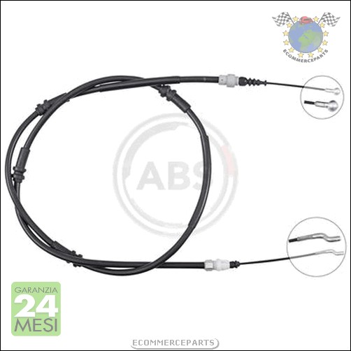 Cavo filo freno a mano Abs per VW TRANSPORTER CALIFORNIA MULTIVAN P #rm