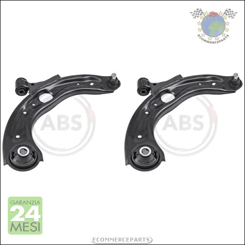 Kit braccio oscillante Dx+Sx Abs Anteriore per MAZDA 2 P ##x