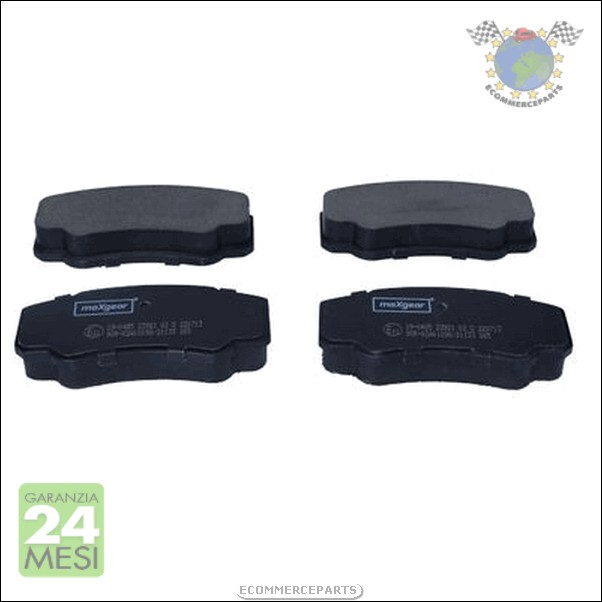 Kit dischi freno + Pastiglie Post Maxgear per FIAT DUCATO tq4 c0x