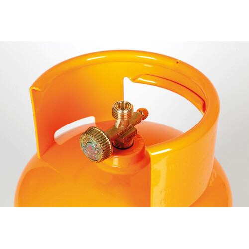 LJUD Bombola Gpl Uscita Rubinetto Verticale Attacco W20 X 1/14” Sx Maschio - 5 K