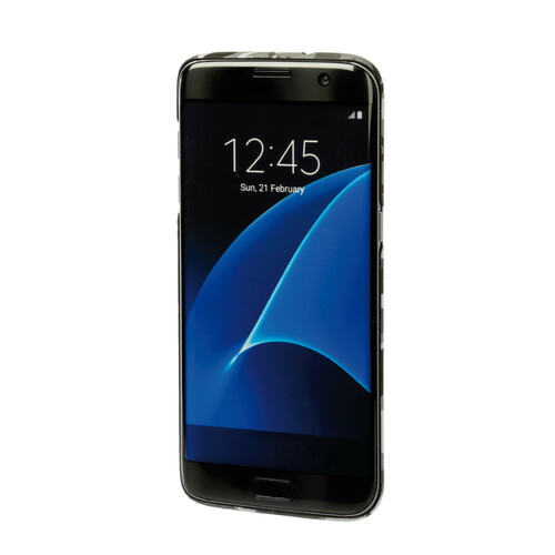 LNV2 Stylish Cover Gommata Sottile - Samsung Galaxy S7 Edge - Grey Camo