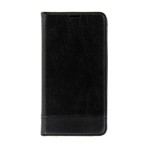 LNXD Wallet Folio Case Cover A Libro - Samsung Galaxy Note 4 - Nero