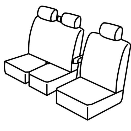 LOJE Set Coprisedili Superior - Beige per Iveco Daily (06/14>)